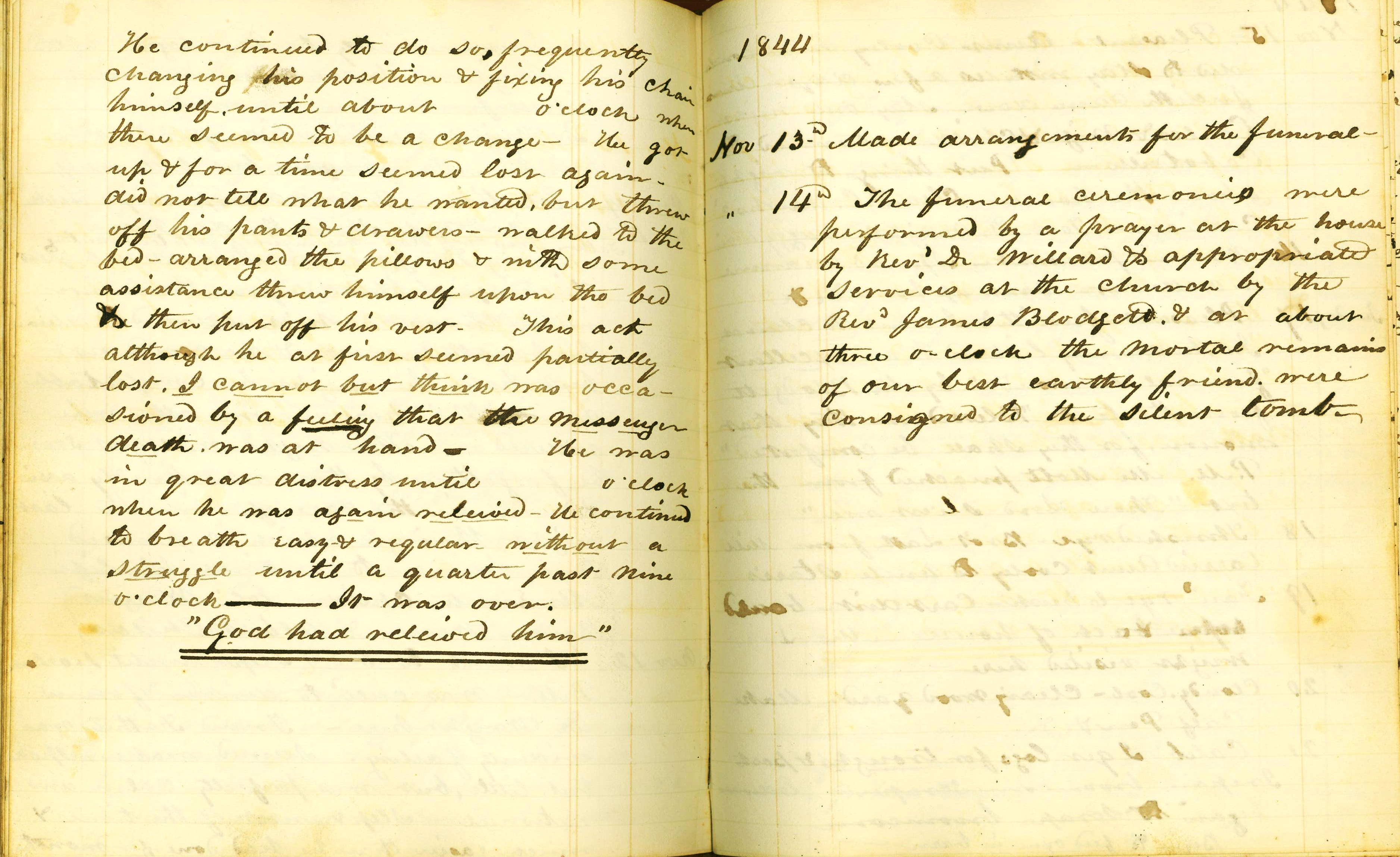 Josiah Allen diary
