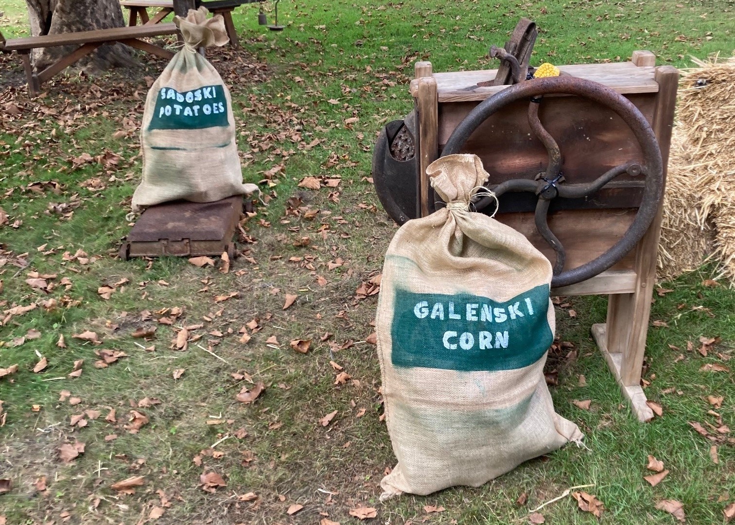 Corn Sheller and Potato Scale